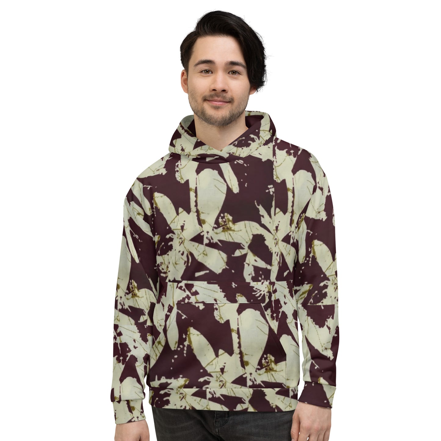 Brown Adire Unisex Hoodie