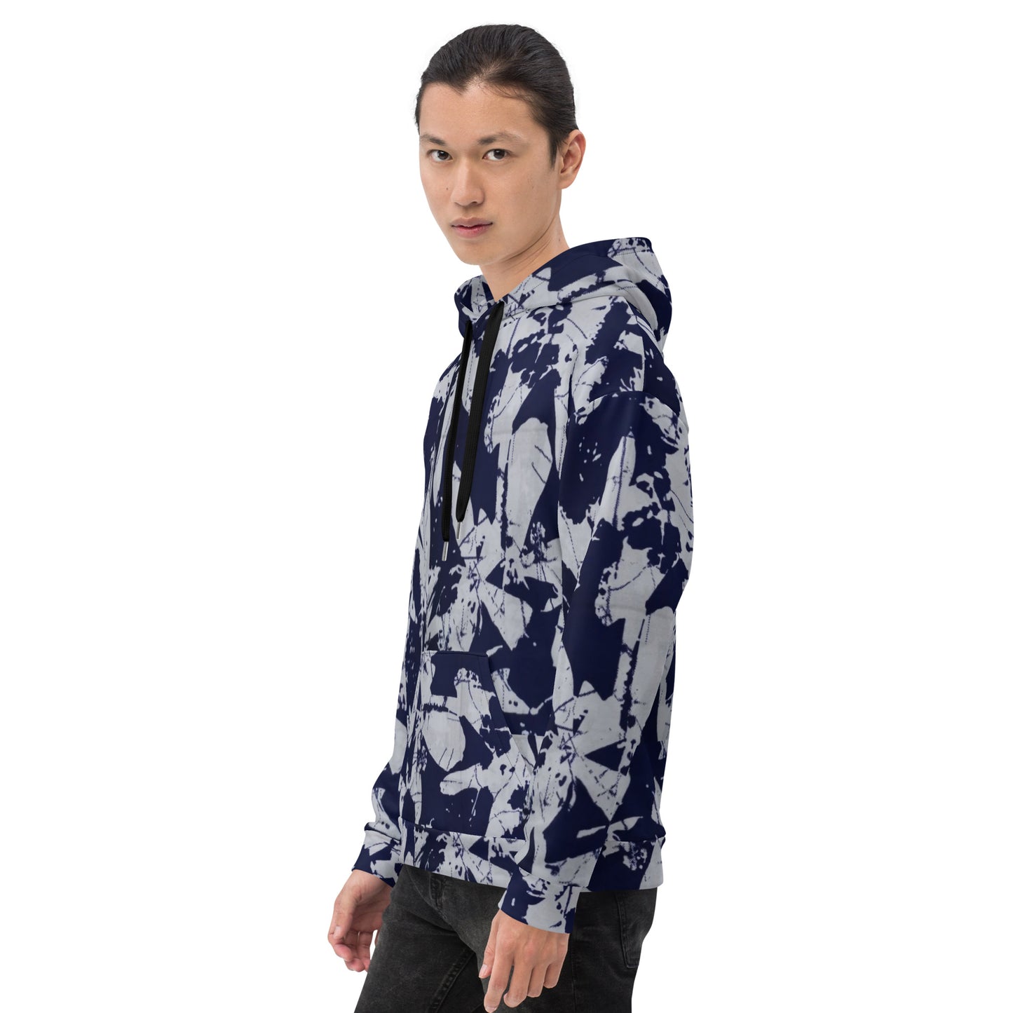 Indigo Adire Unisex Hoodie