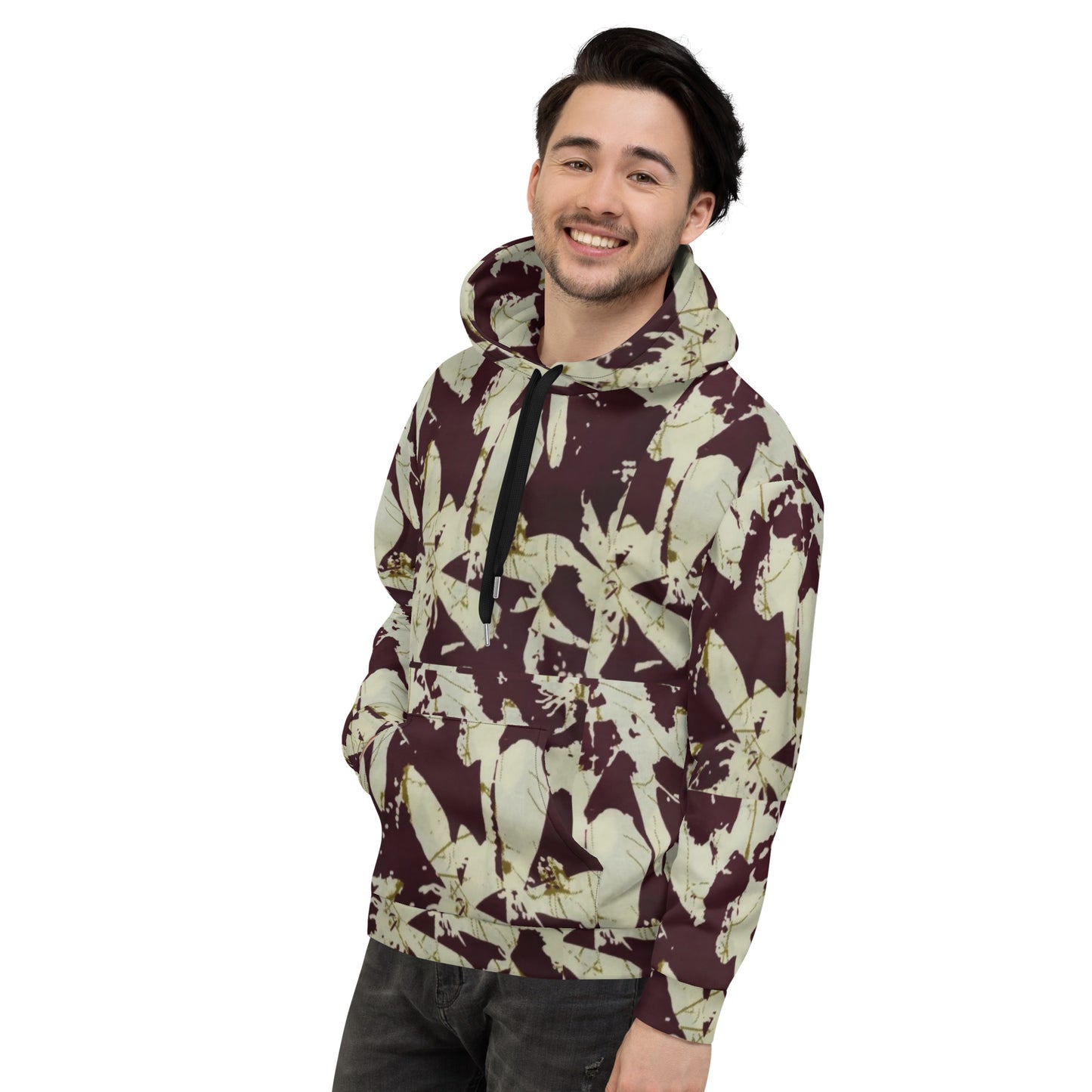 Brown Adire Unisex Hoodie