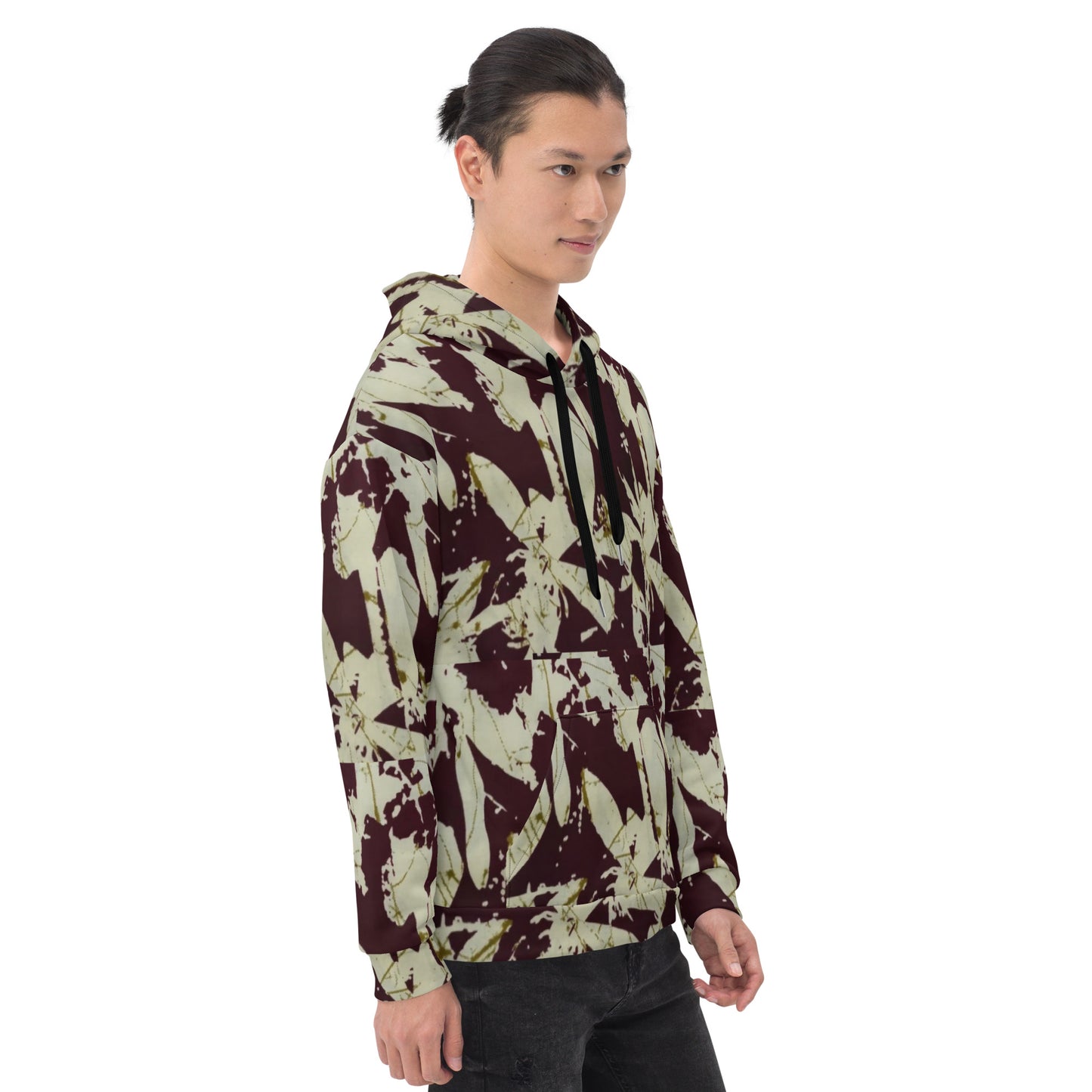 Brown Adire Unisex Hoodie