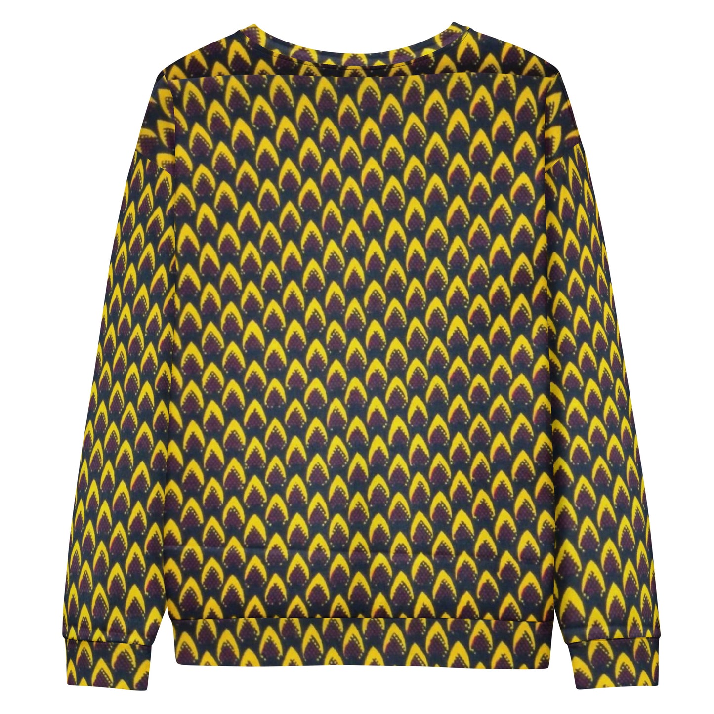 Yellow Flame Ankara Unisex Sweatshirt