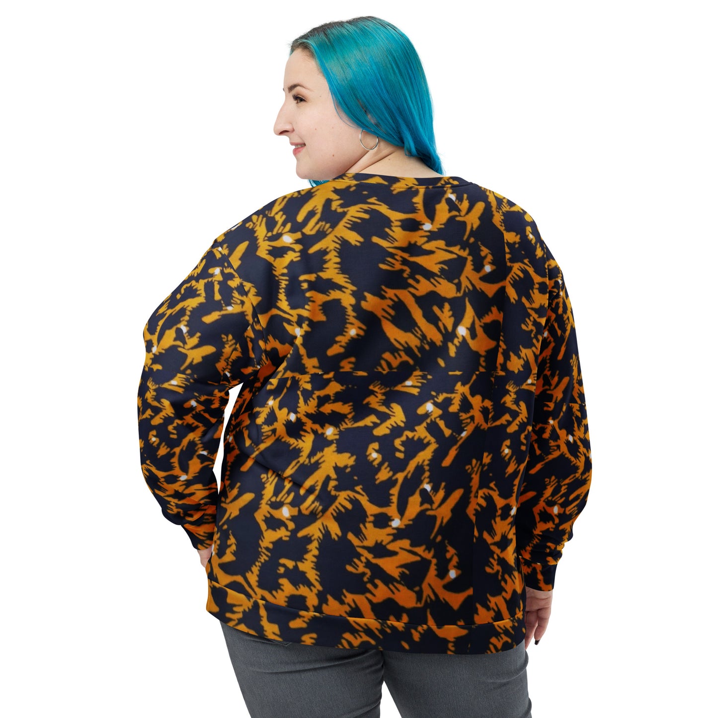 Yellow Leopard Unisex Sweatshirt