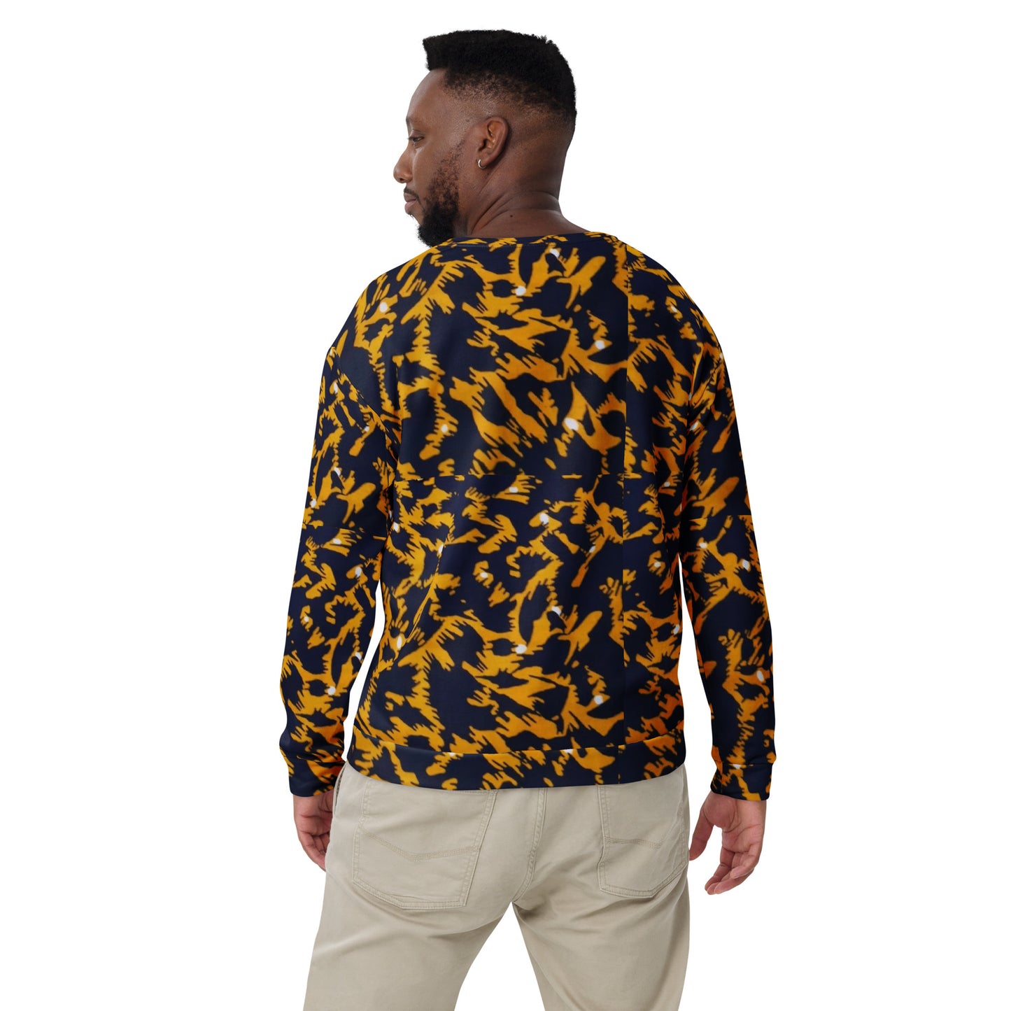 Yellow Leopard Unisex Sweatshirt