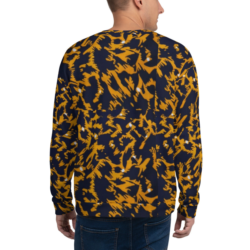 Yellow Leopard Unisex Sweatshirt