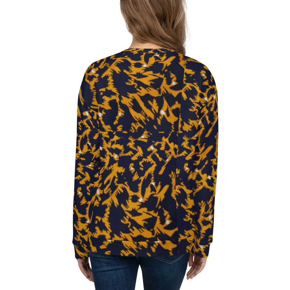 Yellow Leopard Unisex Sweatshirt