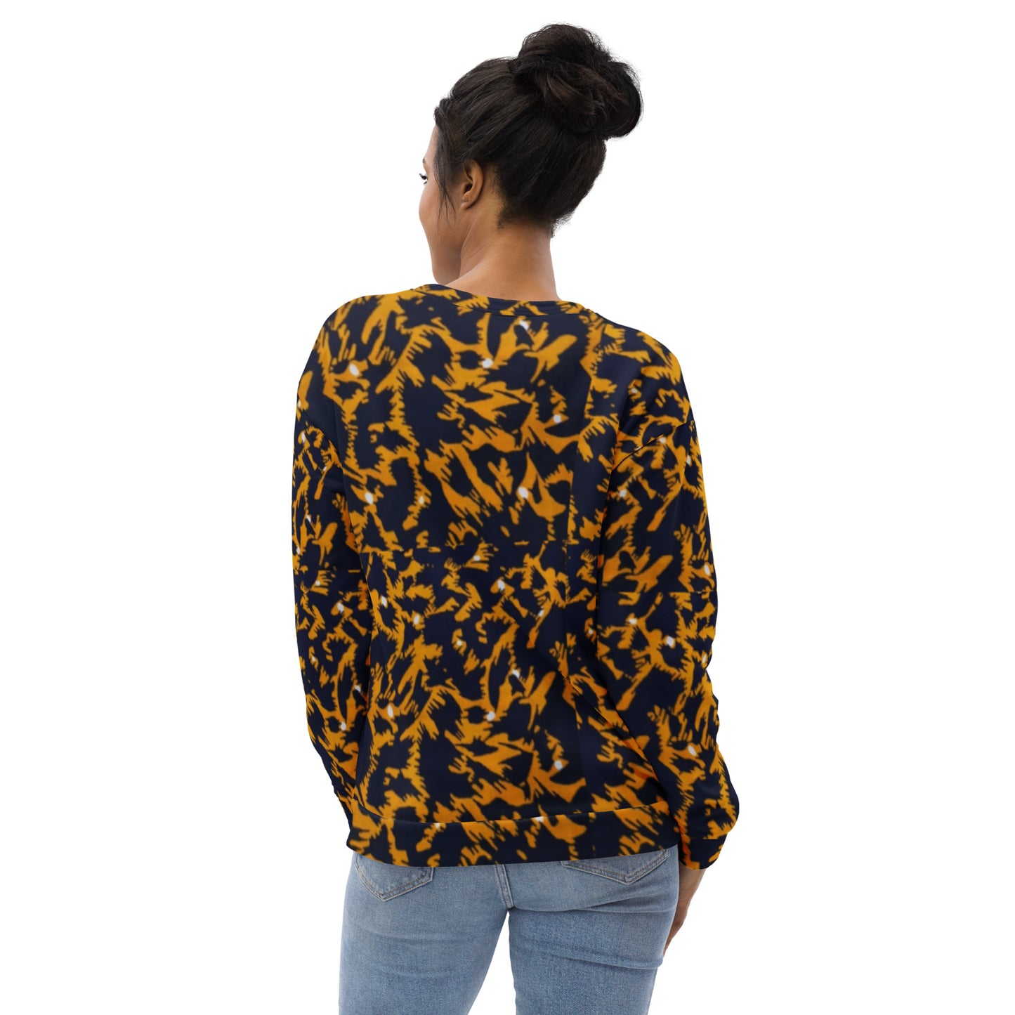 Yellow Leopard Unisex Sweatshirt