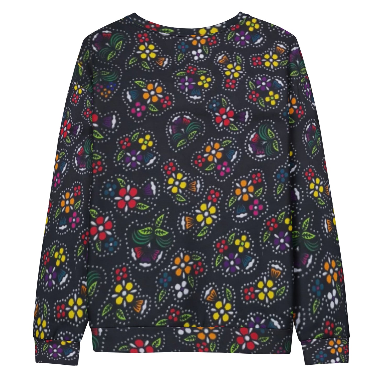 Multicolour Dark Ankara Unisex Sweatshirt