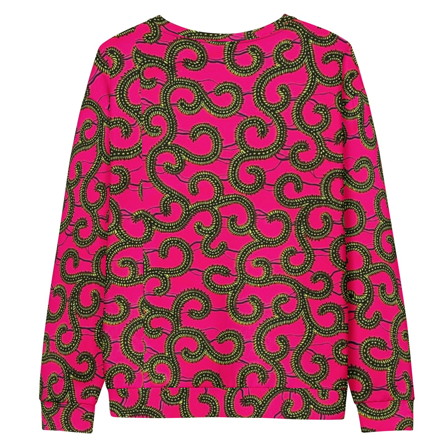 Pink Ankara Unisex Sweatshirt