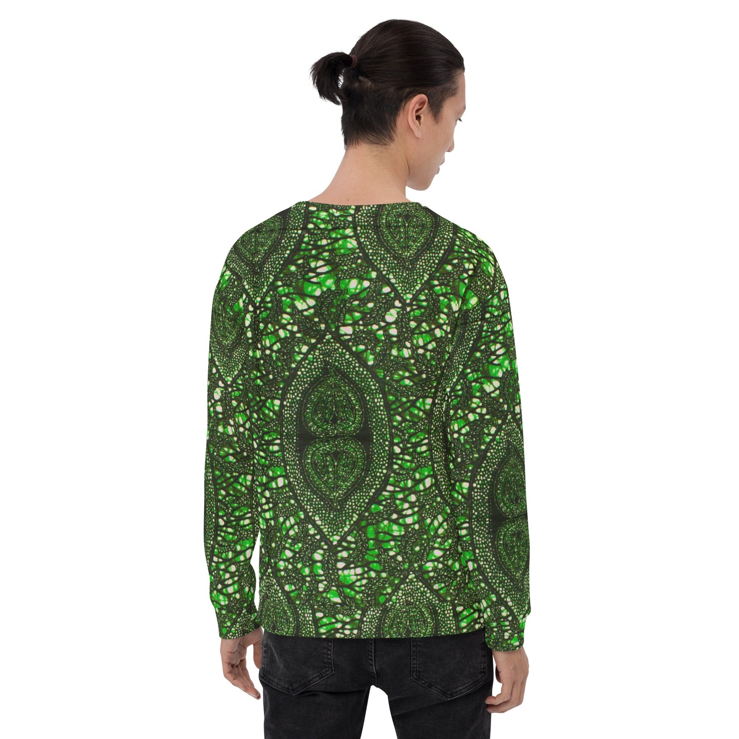 Green Peas Ankara Unisex Sweatshirt