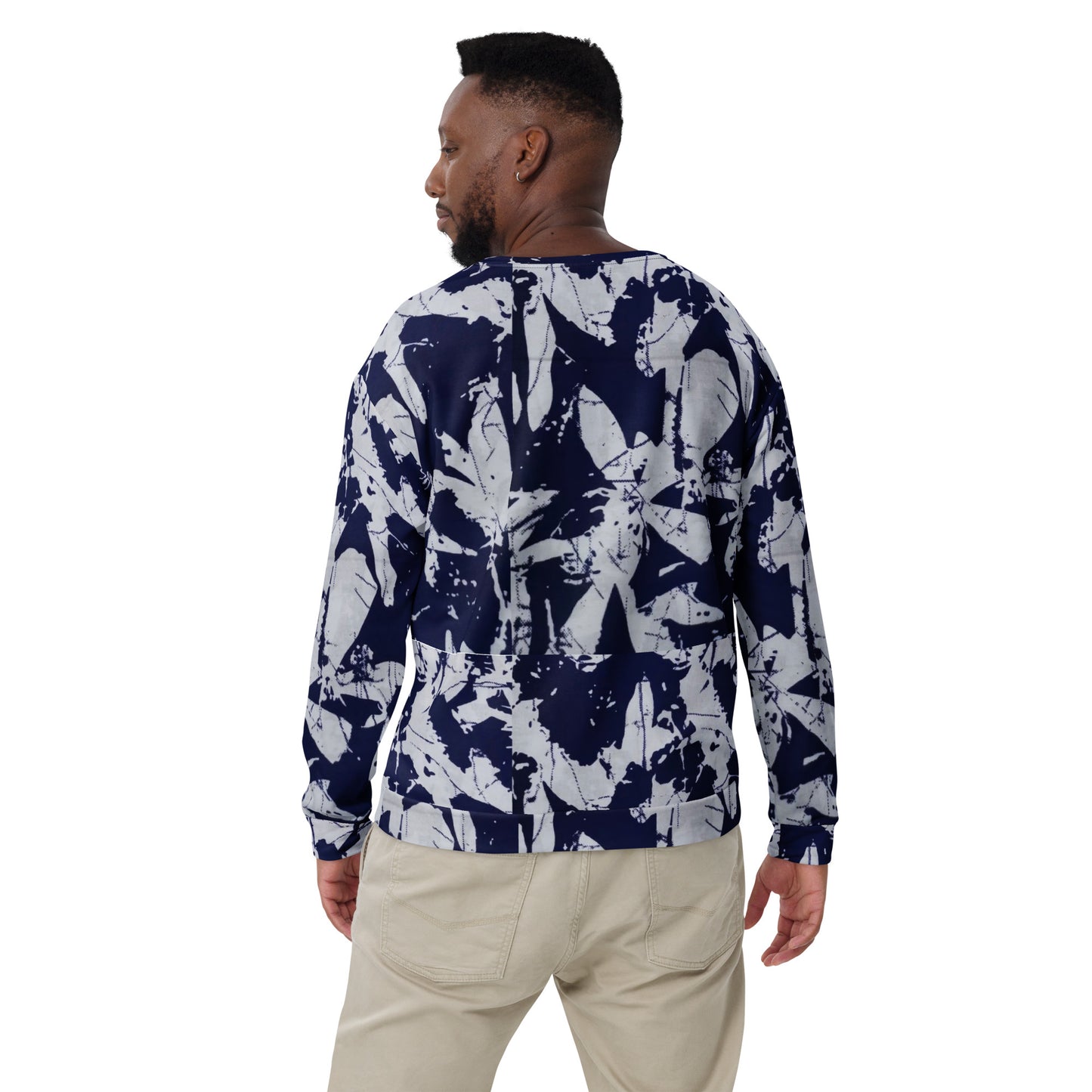 Indigo Adire Unisex Sweatshirt