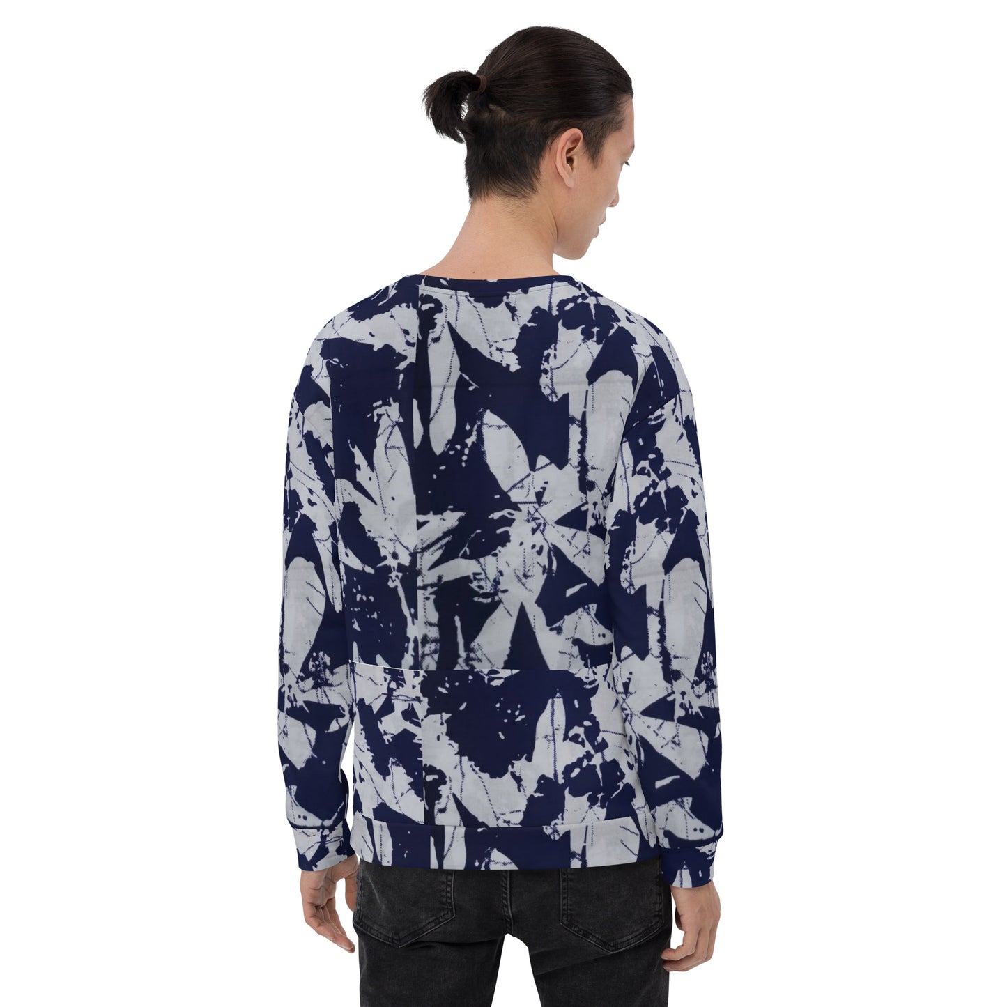 Indigo Adire Unisex Sweatshirt