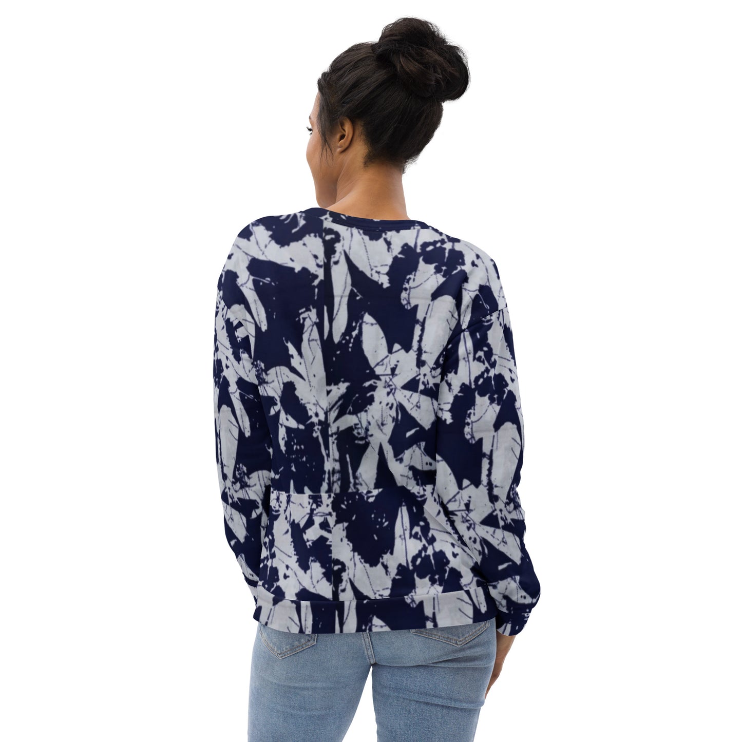 Indigo Adire Unisex Sweatshirt