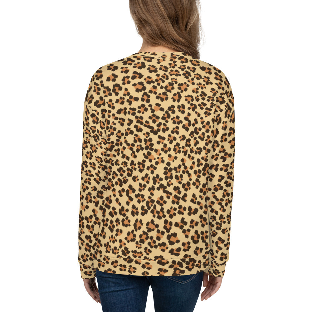 Leopard Brown Unisex Sweatshirt