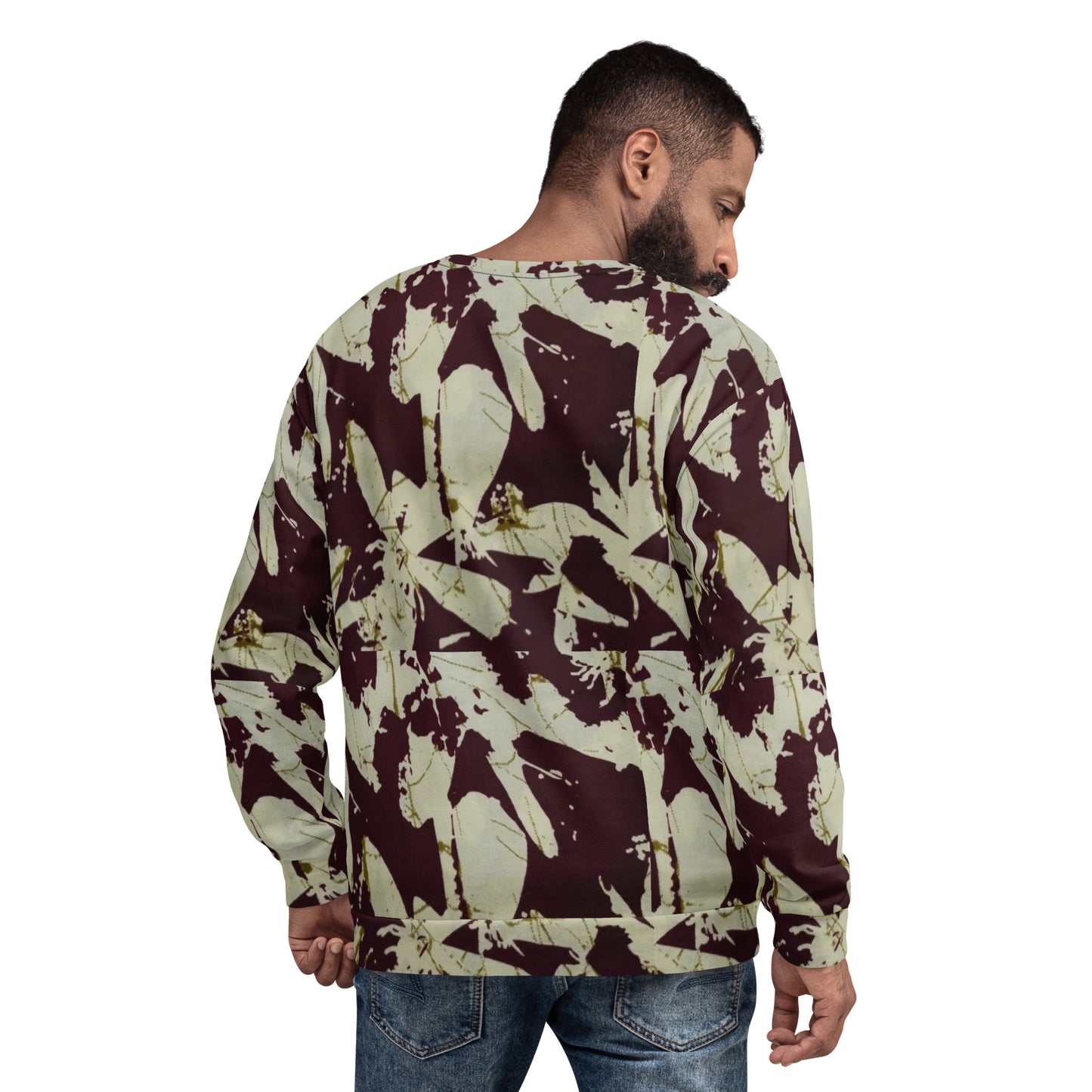 Brown Adire Unisex Sweatshirt