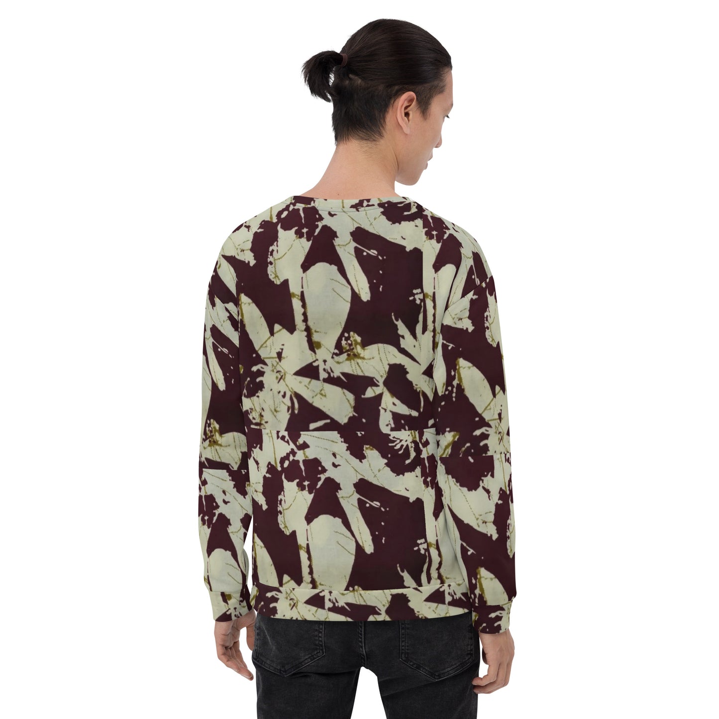 Brown Adire Unisex Sweatshirt