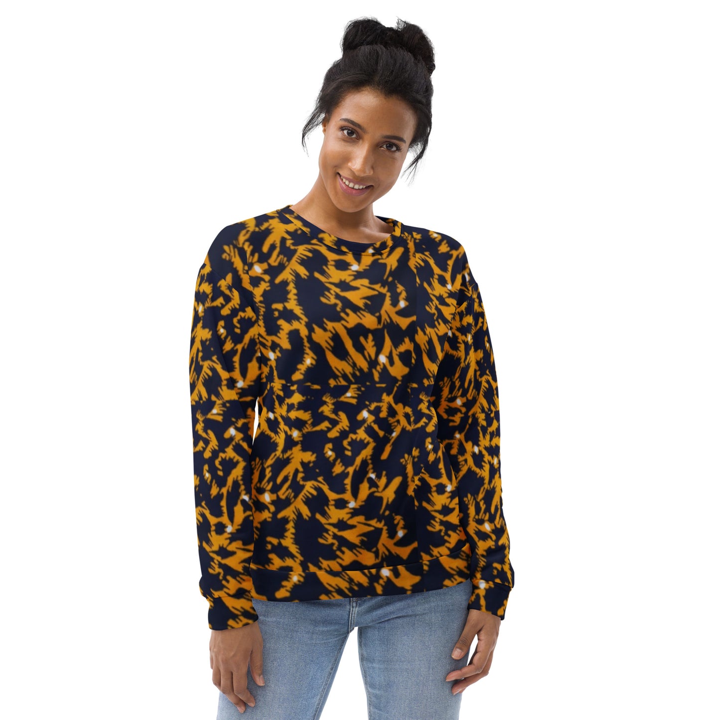 Yellow Leopard Unisex Sweatshirt