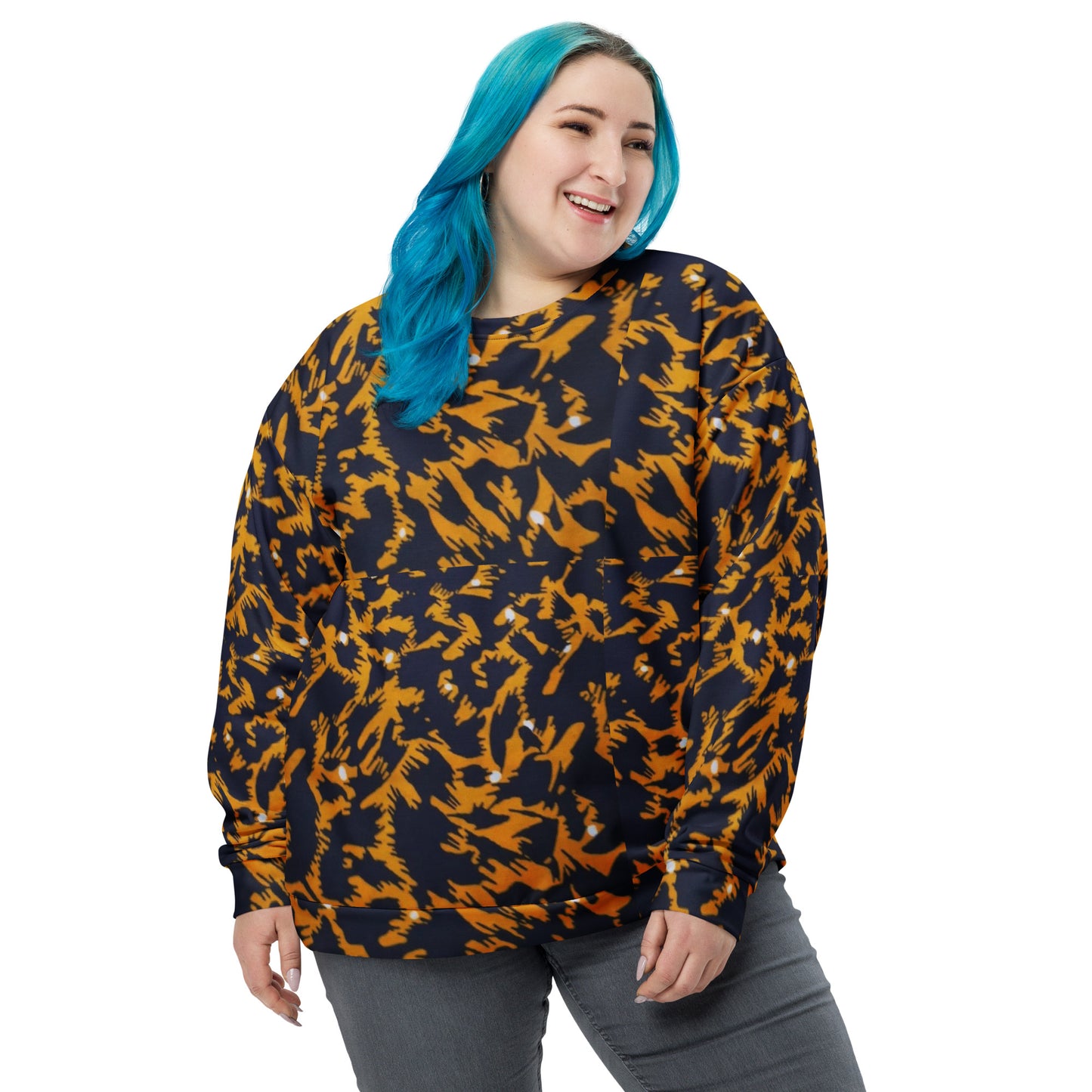 Yellow Leopard Unisex Sweatshirt