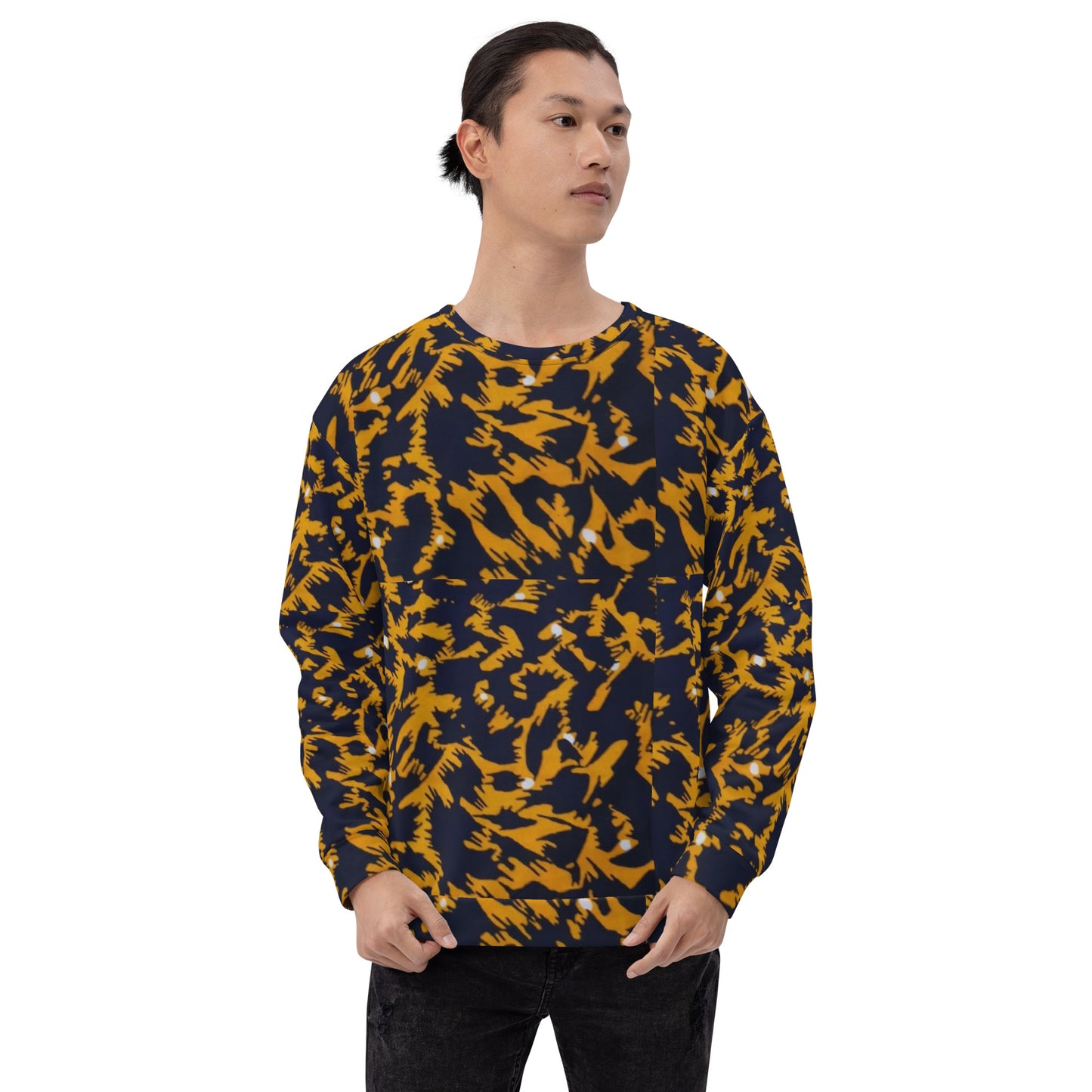 Yellow Leopard Unisex Sweatshirt