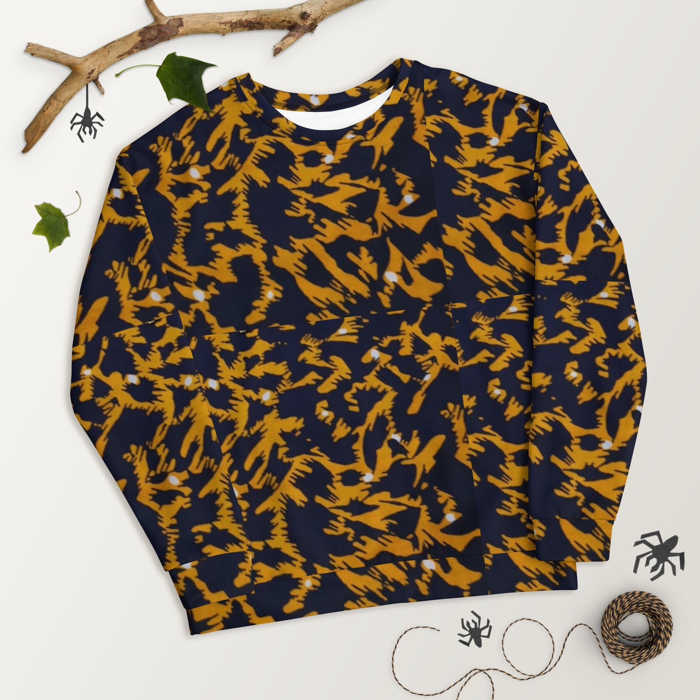 Yellow Leopard Unisex Sweatshirt