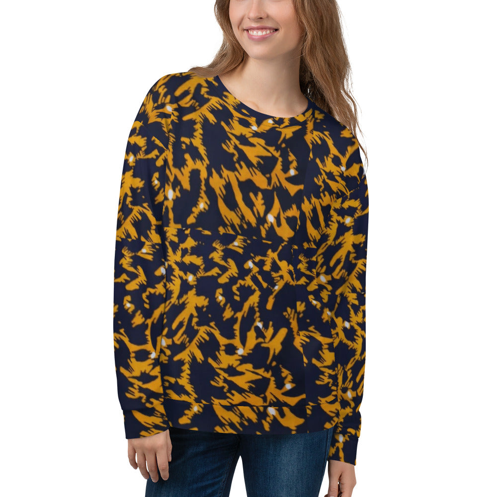 Yellow Leopard Unisex Sweatshirt