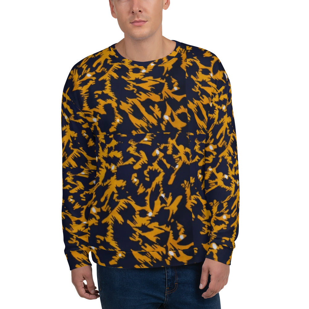 Yellow Leopard Unisex Sweatshirt