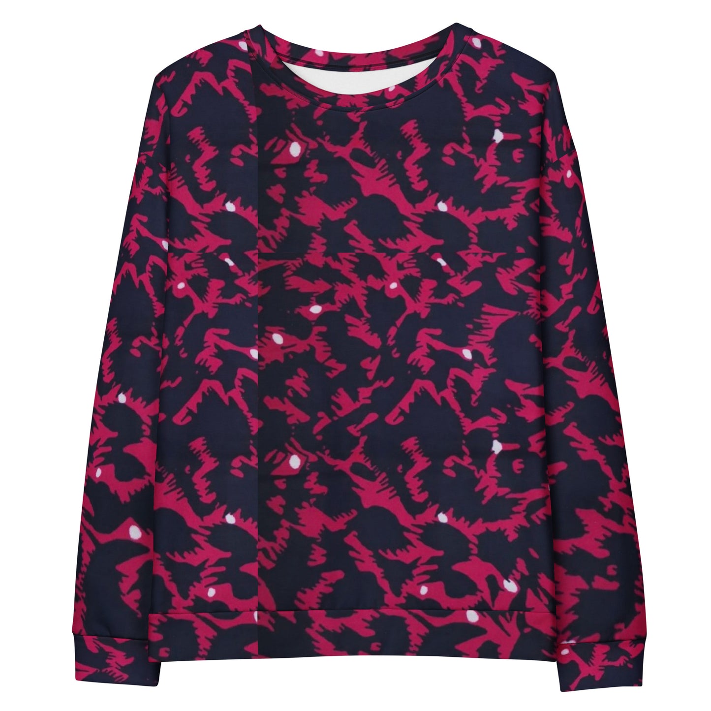 Pink Leopard Ankara Unisex Sweatshirt