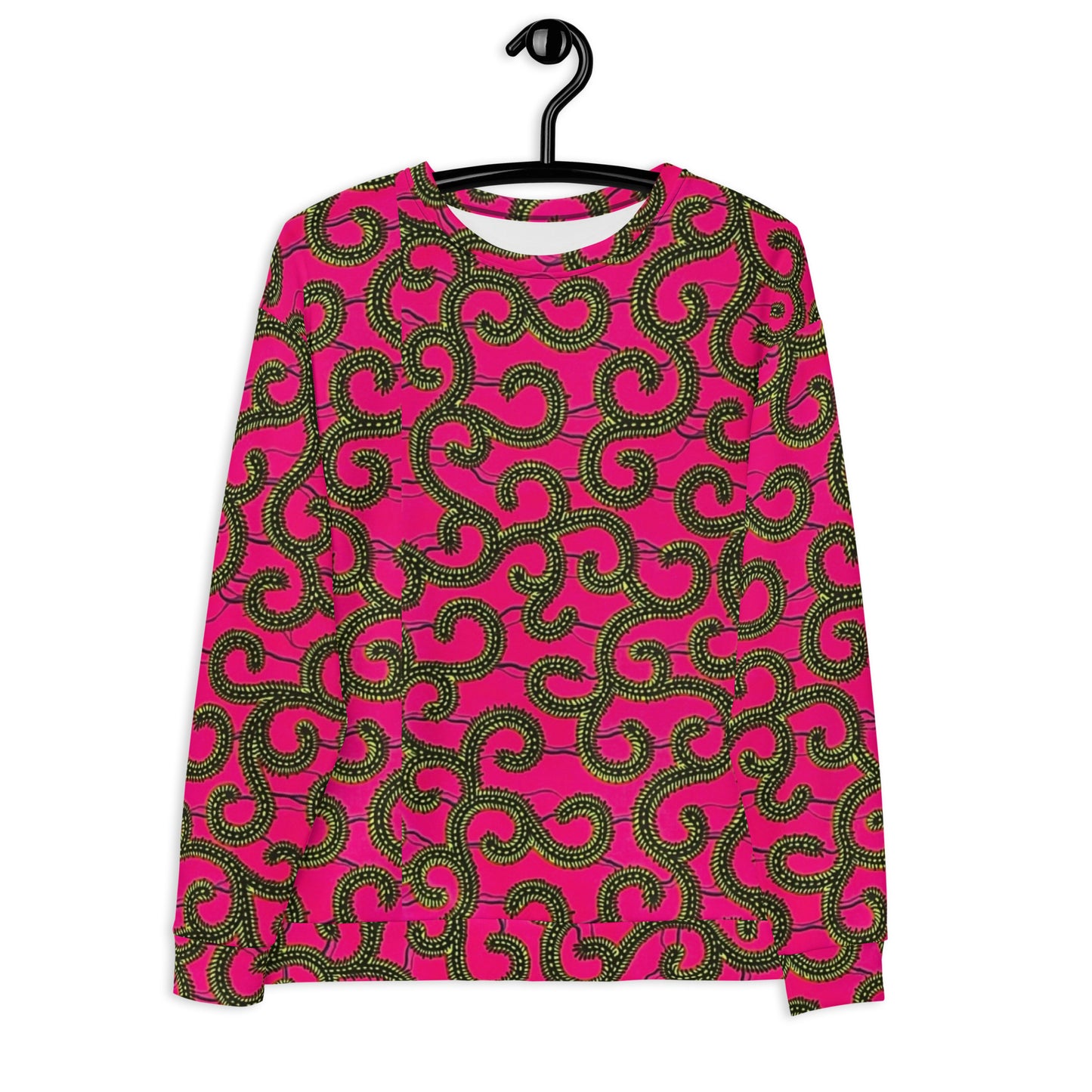 Pink Ankara Unisex Sweatshirt