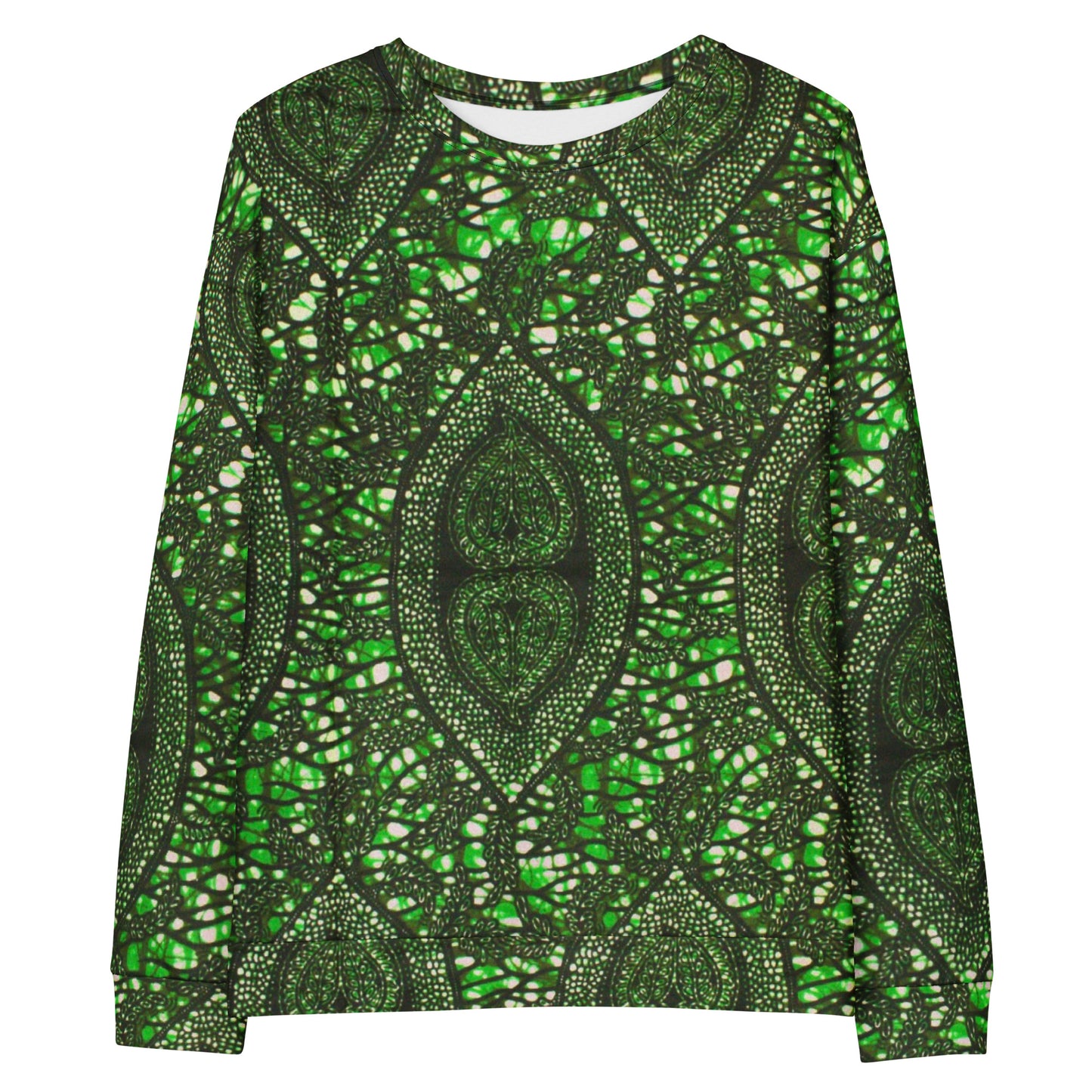 Green Peas Ankara Unisex Sweatshirt