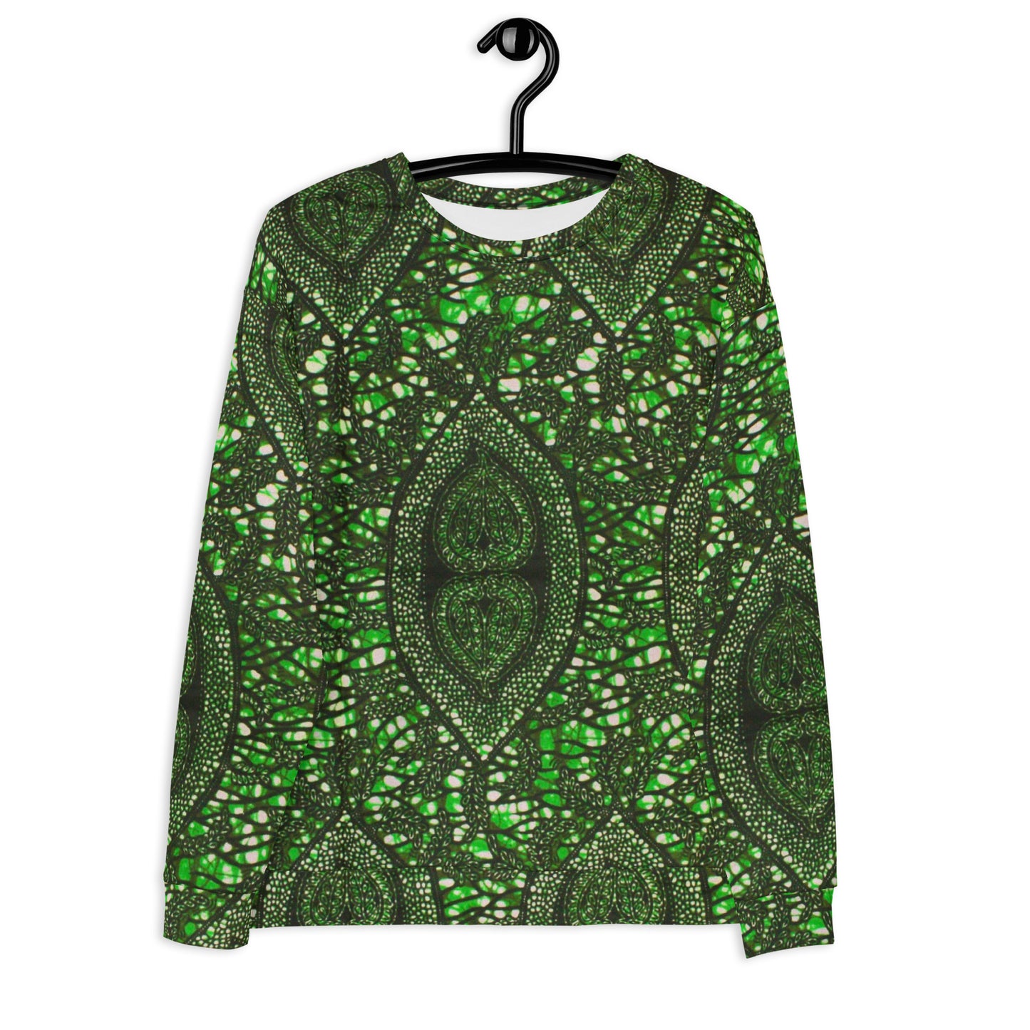 Green Peas Ankara Unisex Sweatshirt