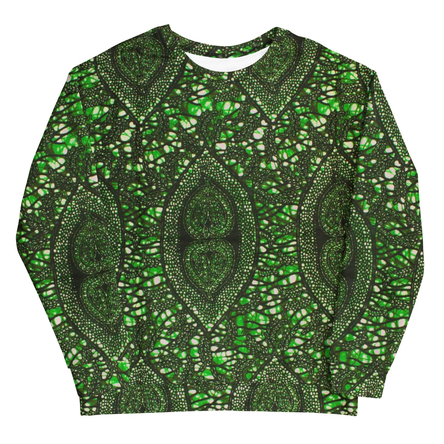 Green Peas Ankara Unisex Sweatshirt