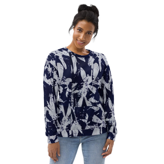 Indigo Adire Unisex Sweatshirt