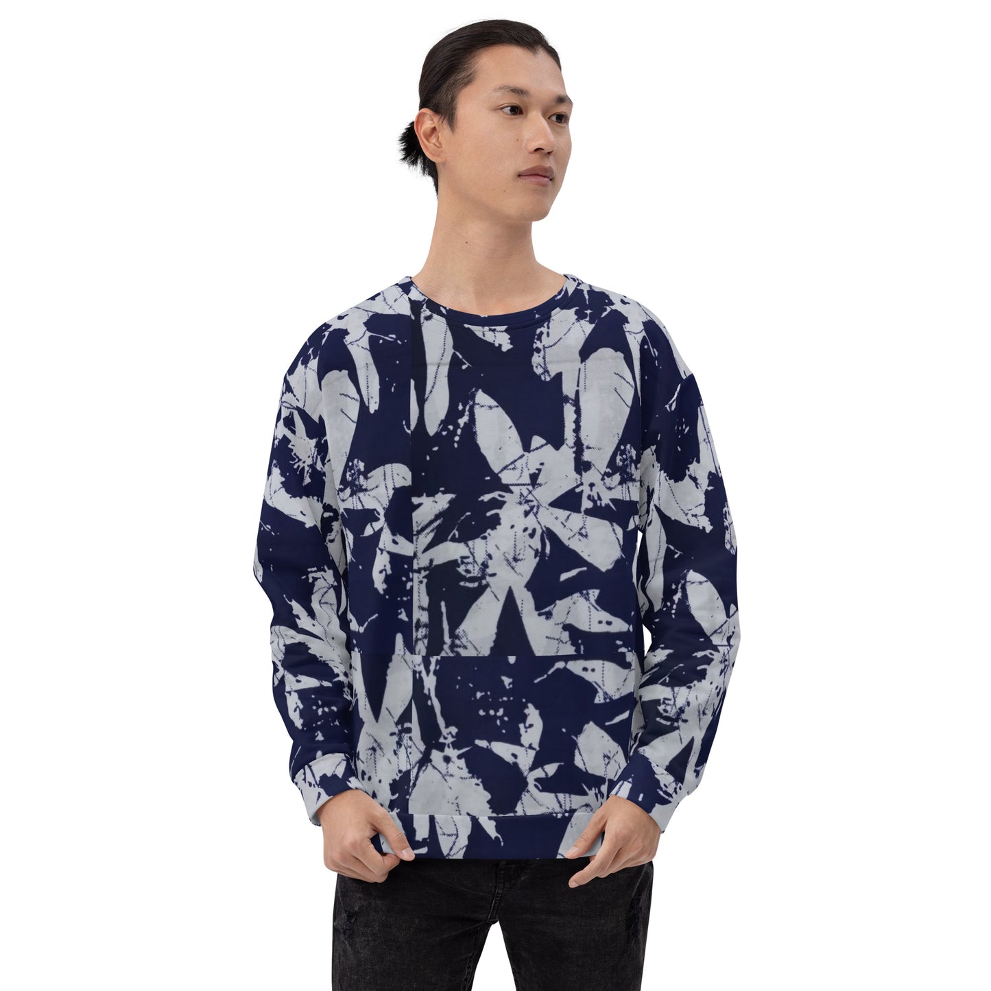 Indigo Adire Unisex Sweatshirt