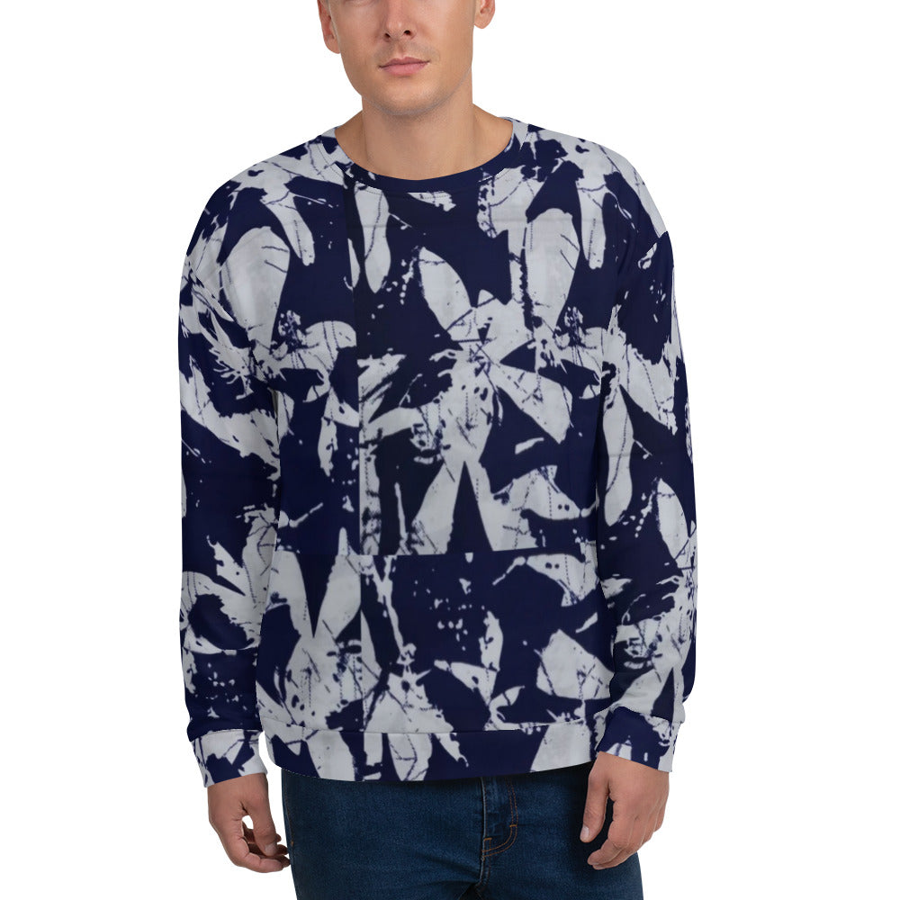 Indigo Adire Unisex Sweatshirt