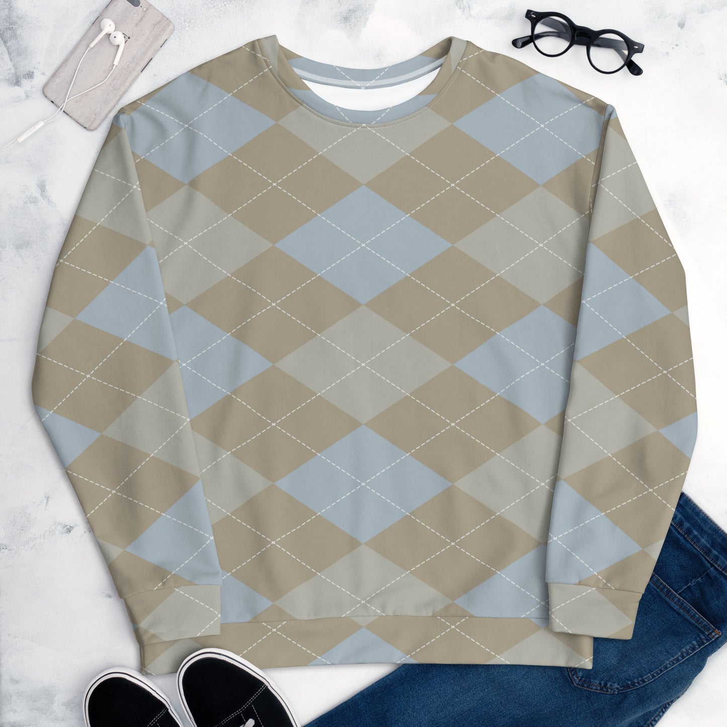 Tartan 1 Unisex Sweatshirt