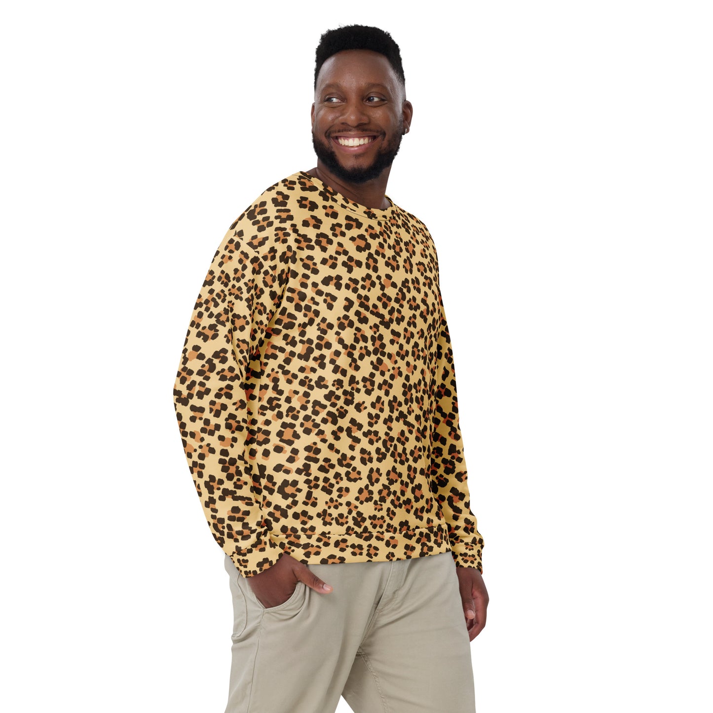 Leopard Brown Unisex Sweatshirt