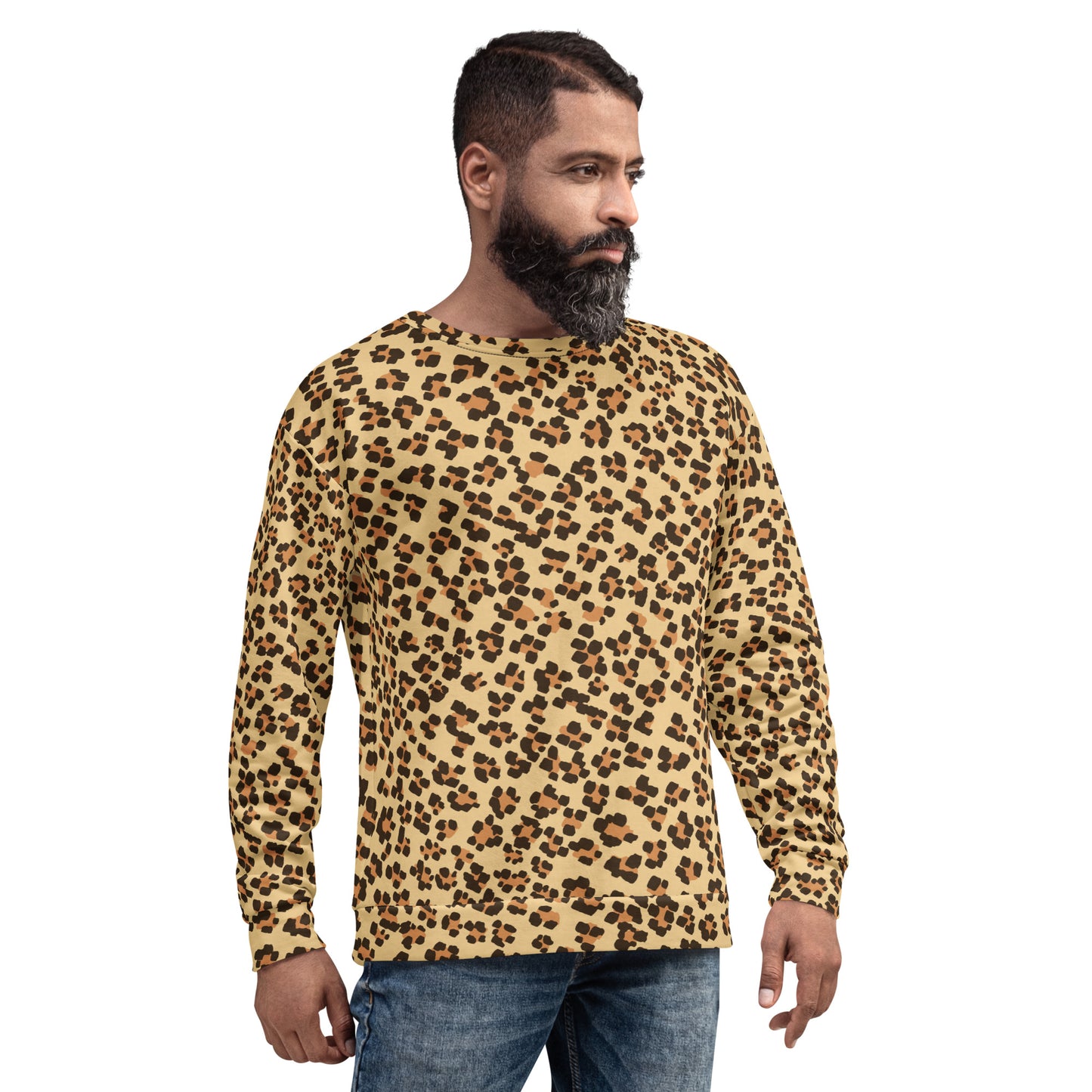 Leopard Brown Unisex Sweatshirt