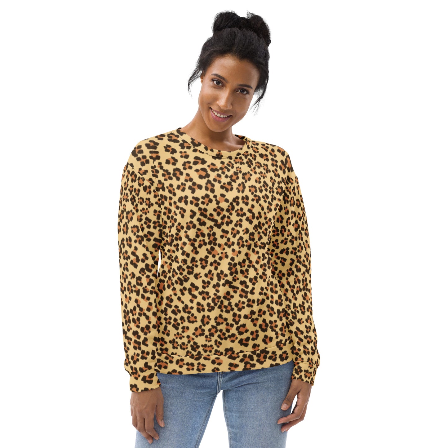 Leopard Brown Unisex Sweatshirt