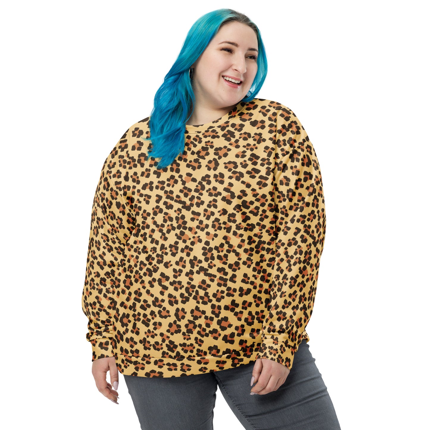 Leopard Brown Unisex Sweatshirt