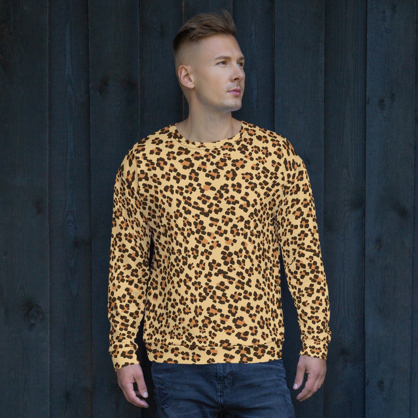 Leopard Brown Unisex Sweatshirt