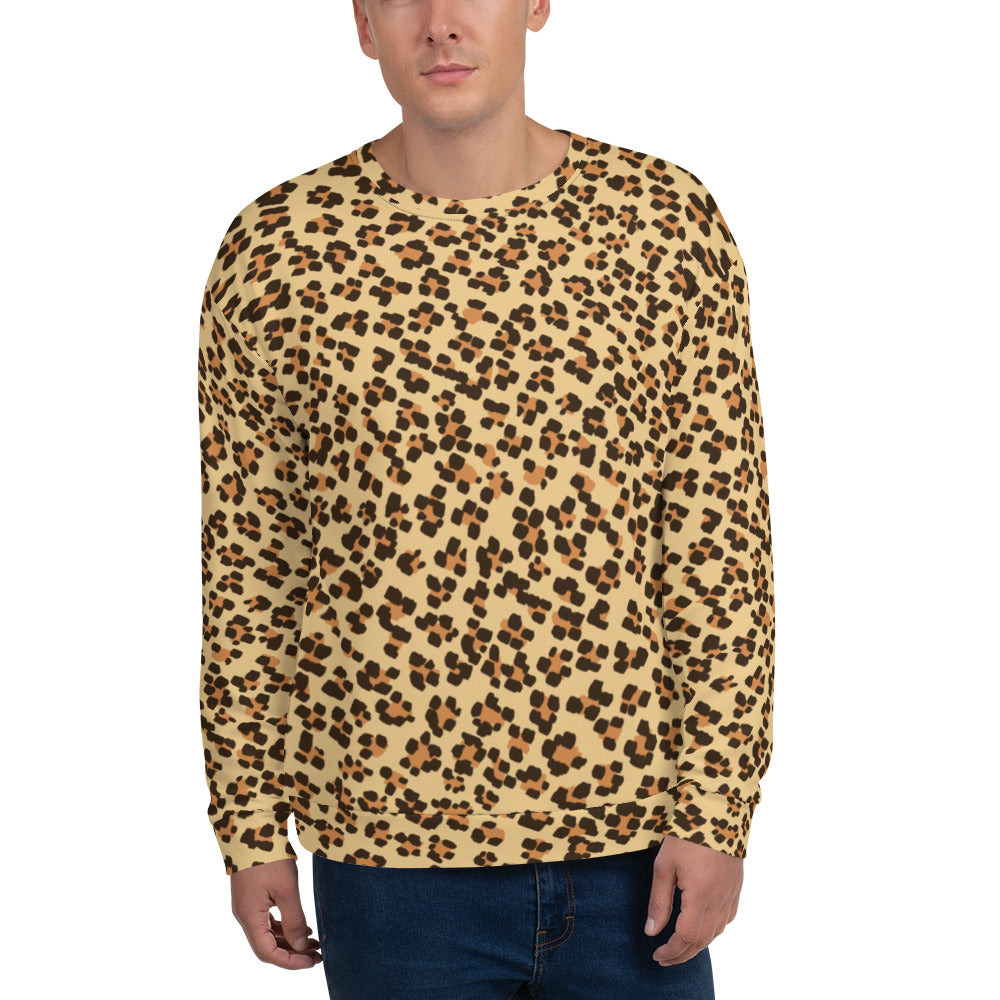 Leopard Brown Unisex Sweatshirt