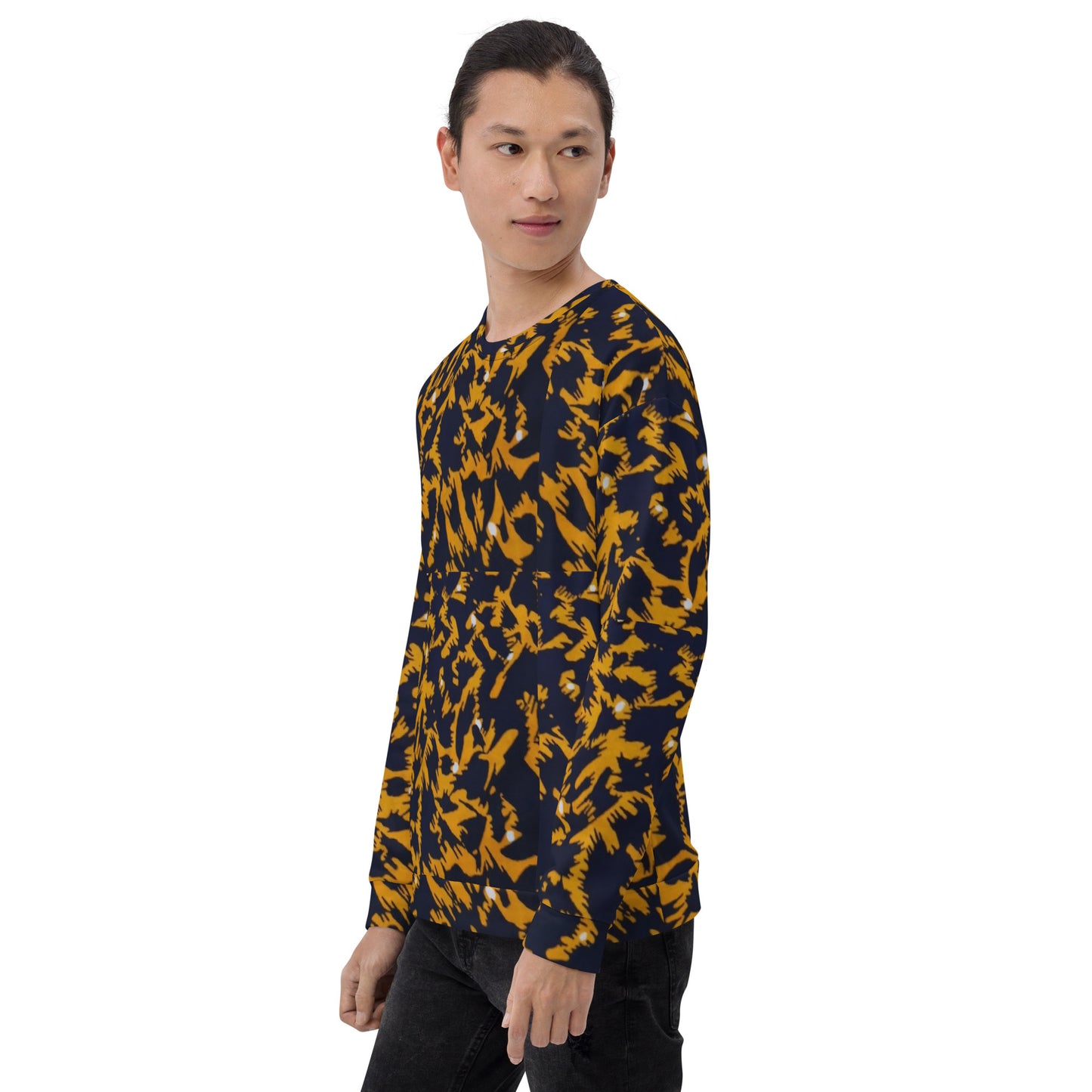 Yellow Leopard Unisex Sweatshirt