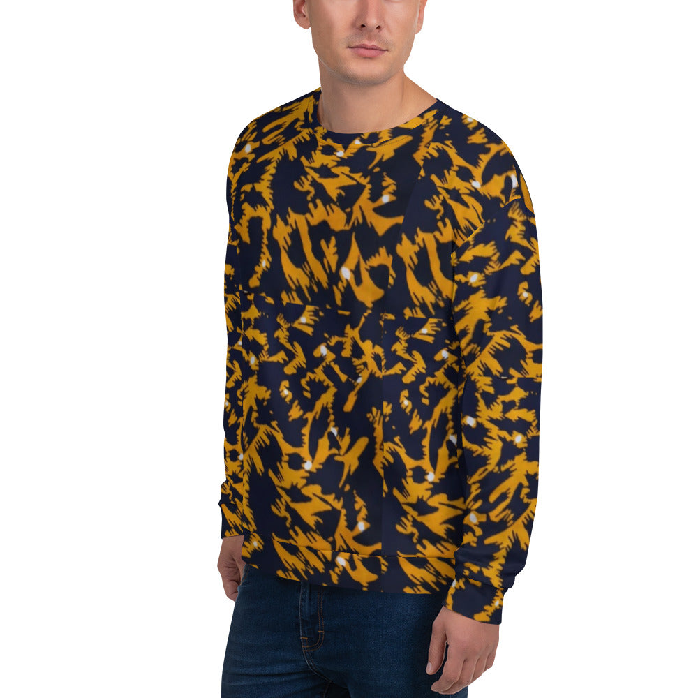 Yellow Leopard Unisex Sweatshirt