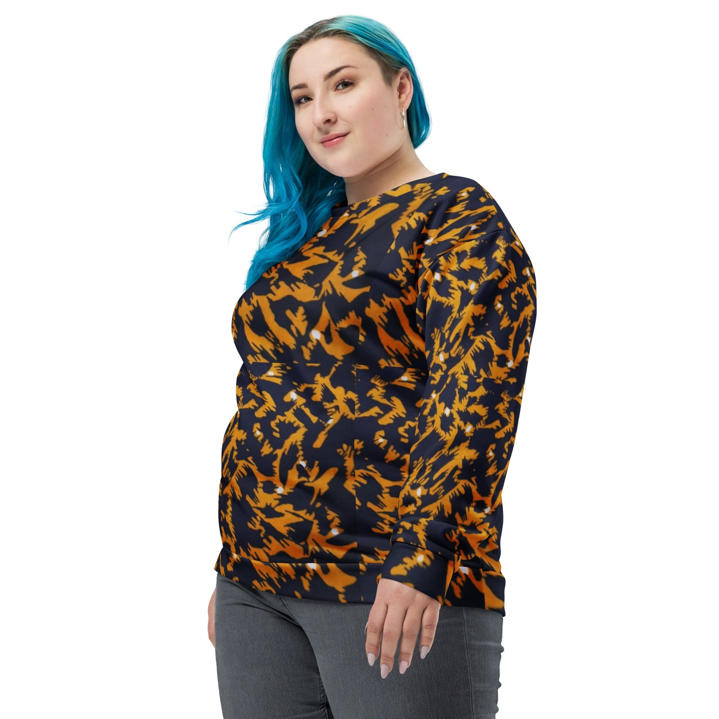 Yellow Leopard Unisex Sweatshirt