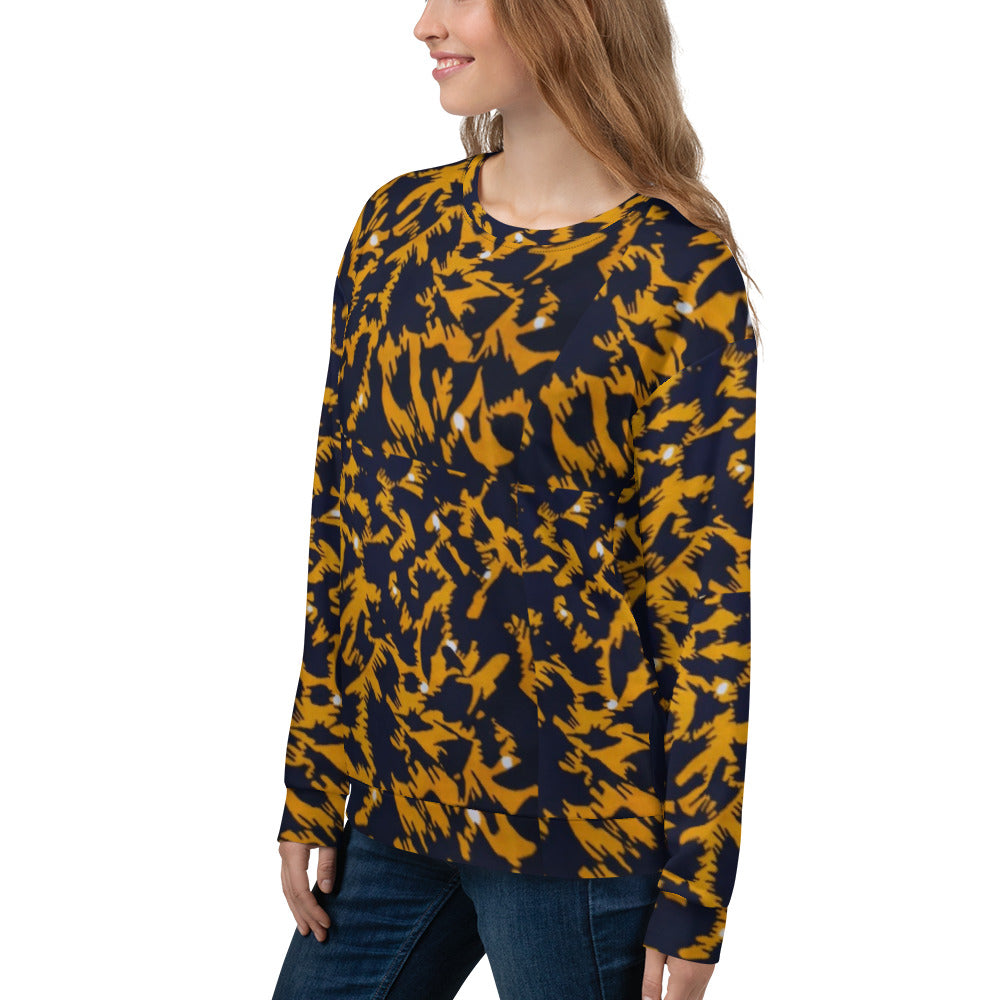 Yellow Leopard Unisex Sweatshirt