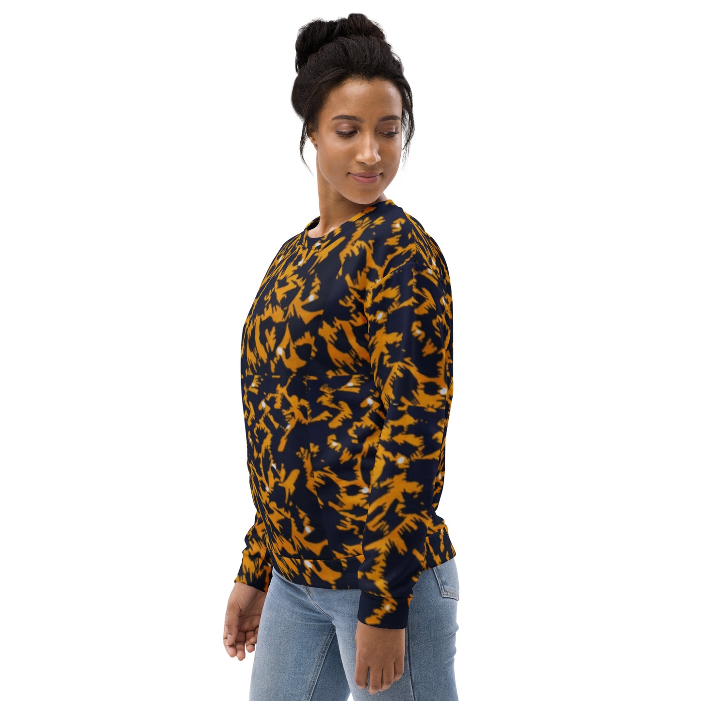 Yellow Leopard Unisex Sweatshirt