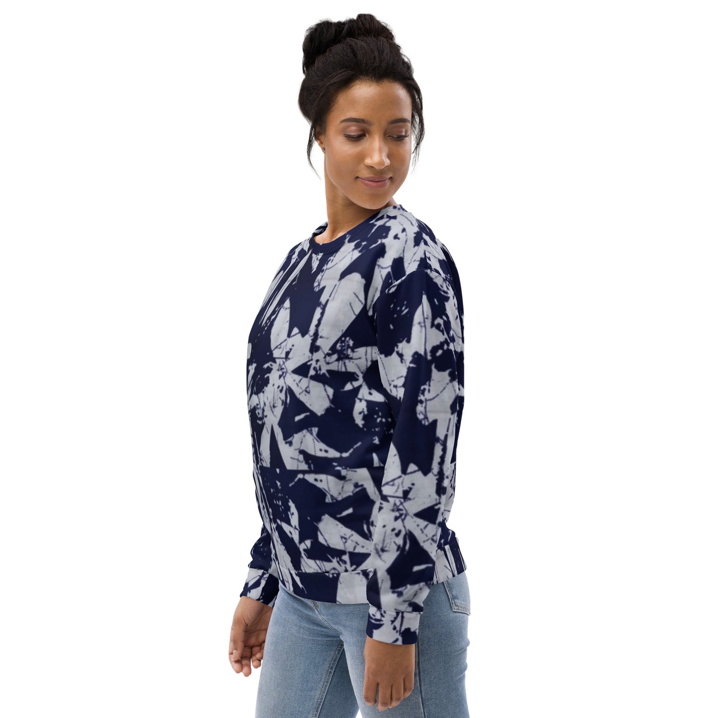 Indigo Adire Unisex Sweatshirt