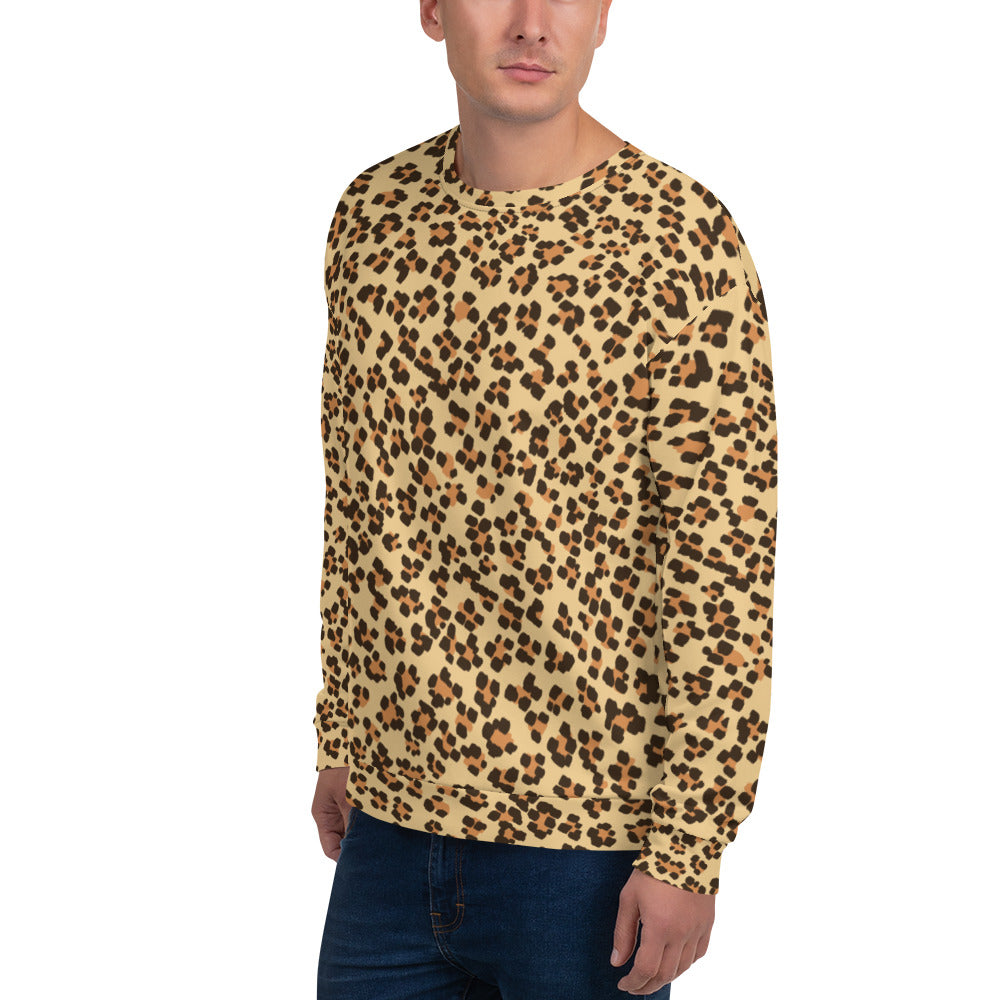 Leopard Brown Unisex Sweatshirt