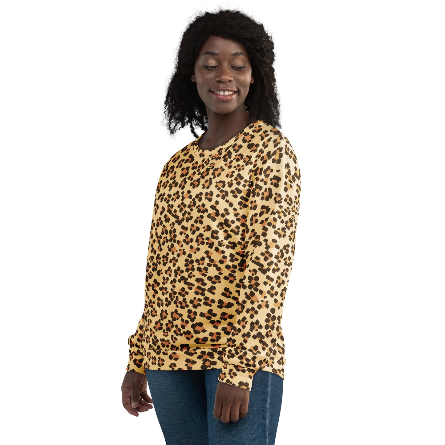 Leopard Brown Unisex Sweatshirt