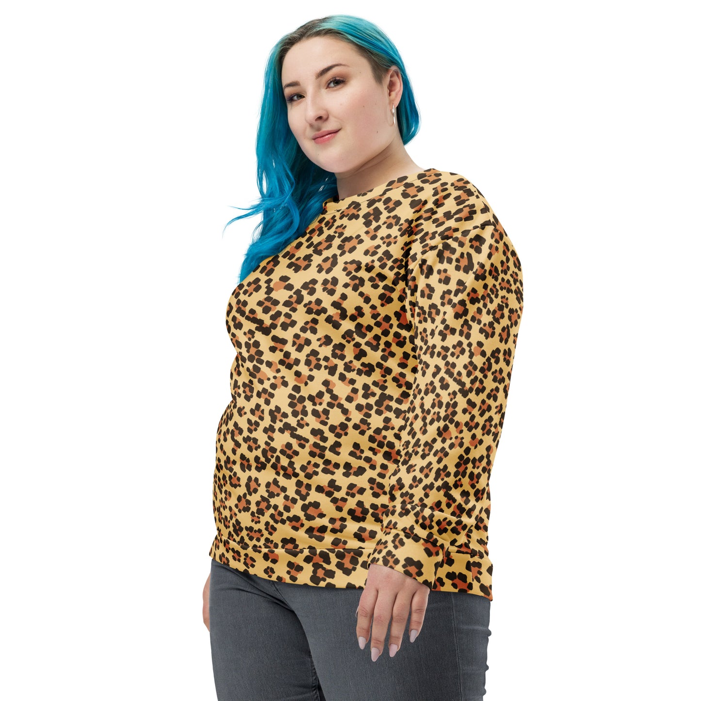 Leopard Brown Unisex Sweatshirt