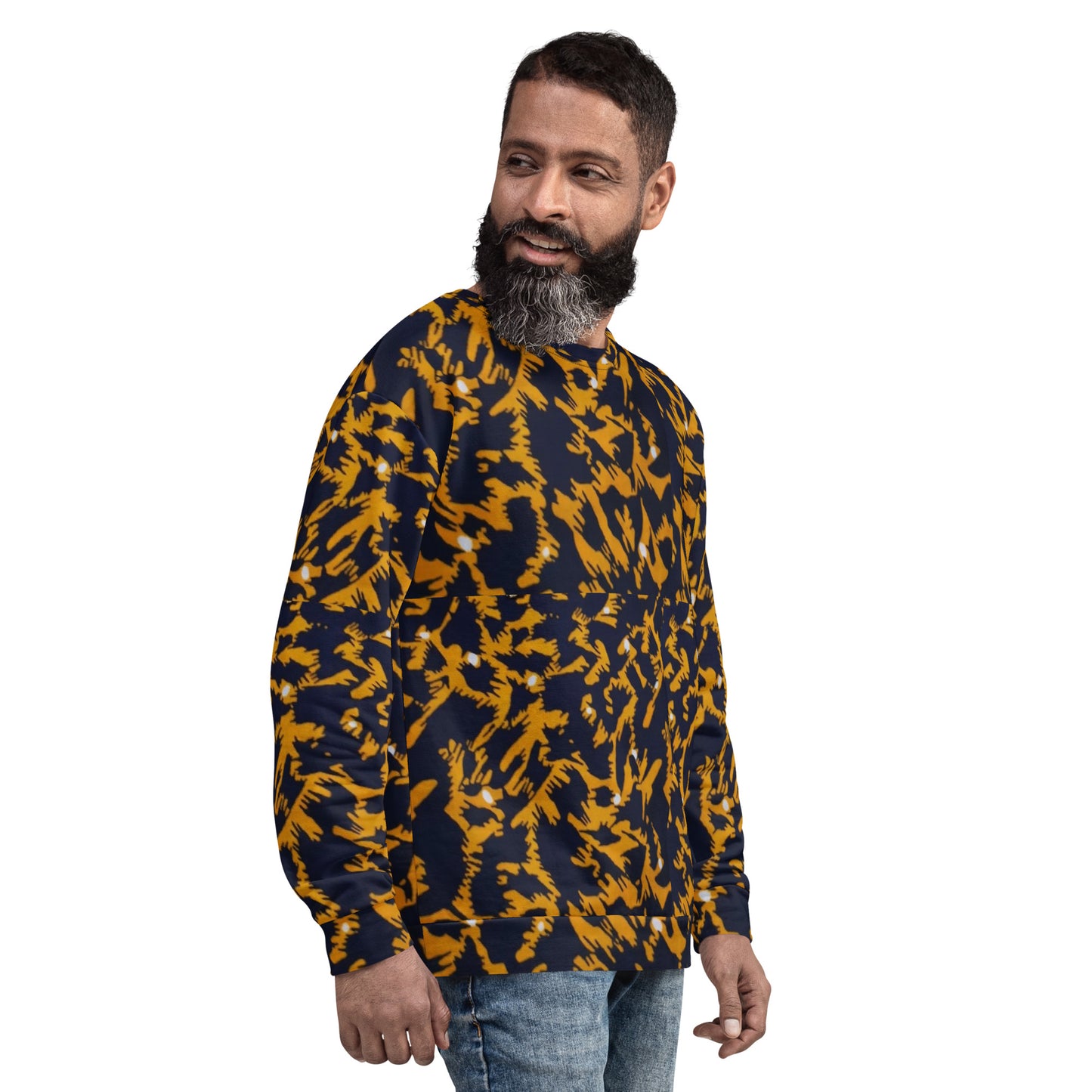 Yellow Leopard Unisex Sweatshirt